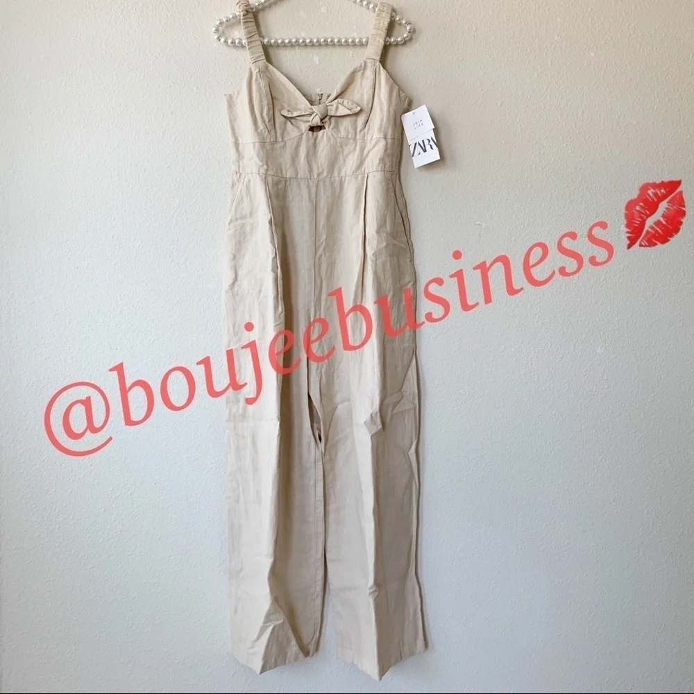 ZARA Knotted Jumpsuit